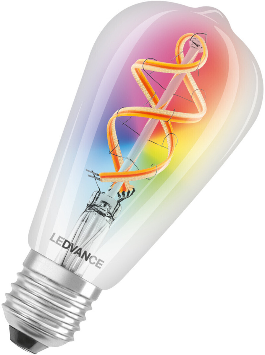 LEDVANCE Smart+ LED E27 Filament 4,5W RGB (AC32959) a € 25,16 (oggi)