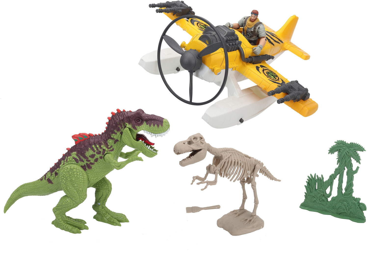 Chap Mei Dino Valley - Seaplane Dino Mission Playset (542120)