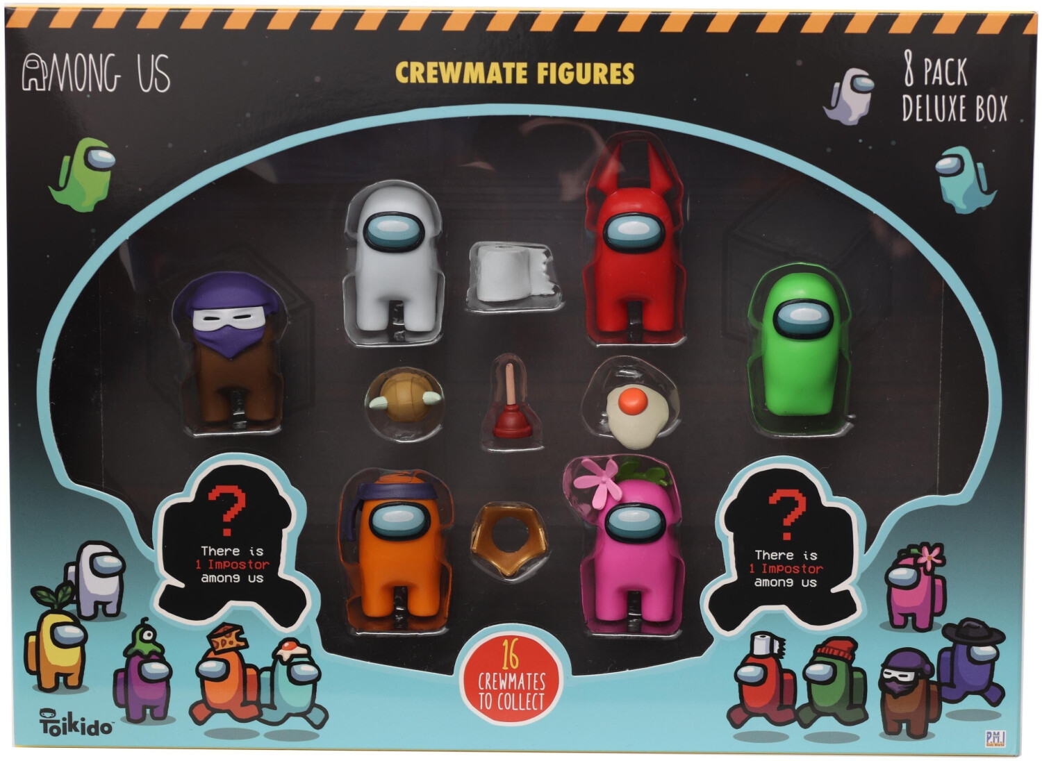 Toikido Among Us - Crewmate 8 pack Deluxe (2070AU)