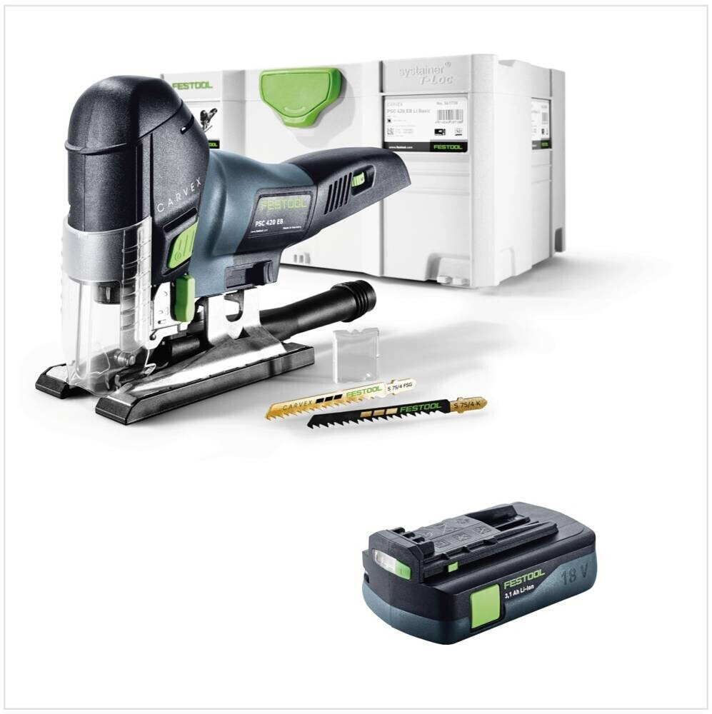 Festool PSC 420 EB-Basic Carvex (1x 3,1 Ah + Systainer)