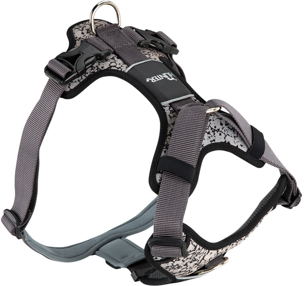 HUNTER Harnais pour chien XS Black/Grey HUNTER Harnais pour chien XS Black/Grey