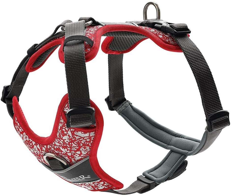 HUNTER Harnais pour chien XS Red/Grey
