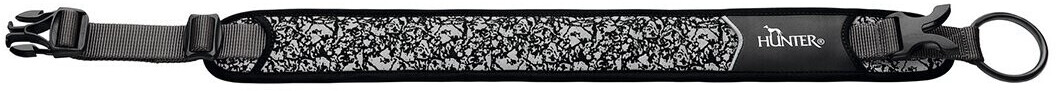 HUNTER Collier pour chien S Black/Grey HUNTER Collier pour chien S Black/Grey