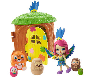 Buy Enchantimals Secret Bestie Peeki Parrots Tree House GTM49