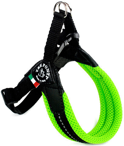 Tre Ponti Easy Fit Soft Mesh Dog Harness Size 3 Fluo Green