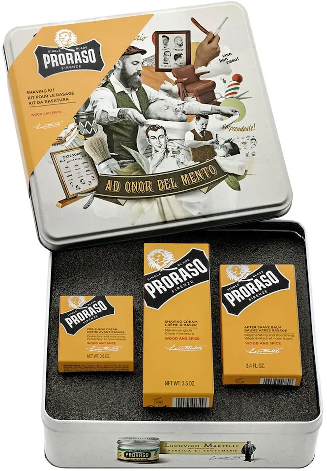 Proraso Wood & Spice Shaving Kit