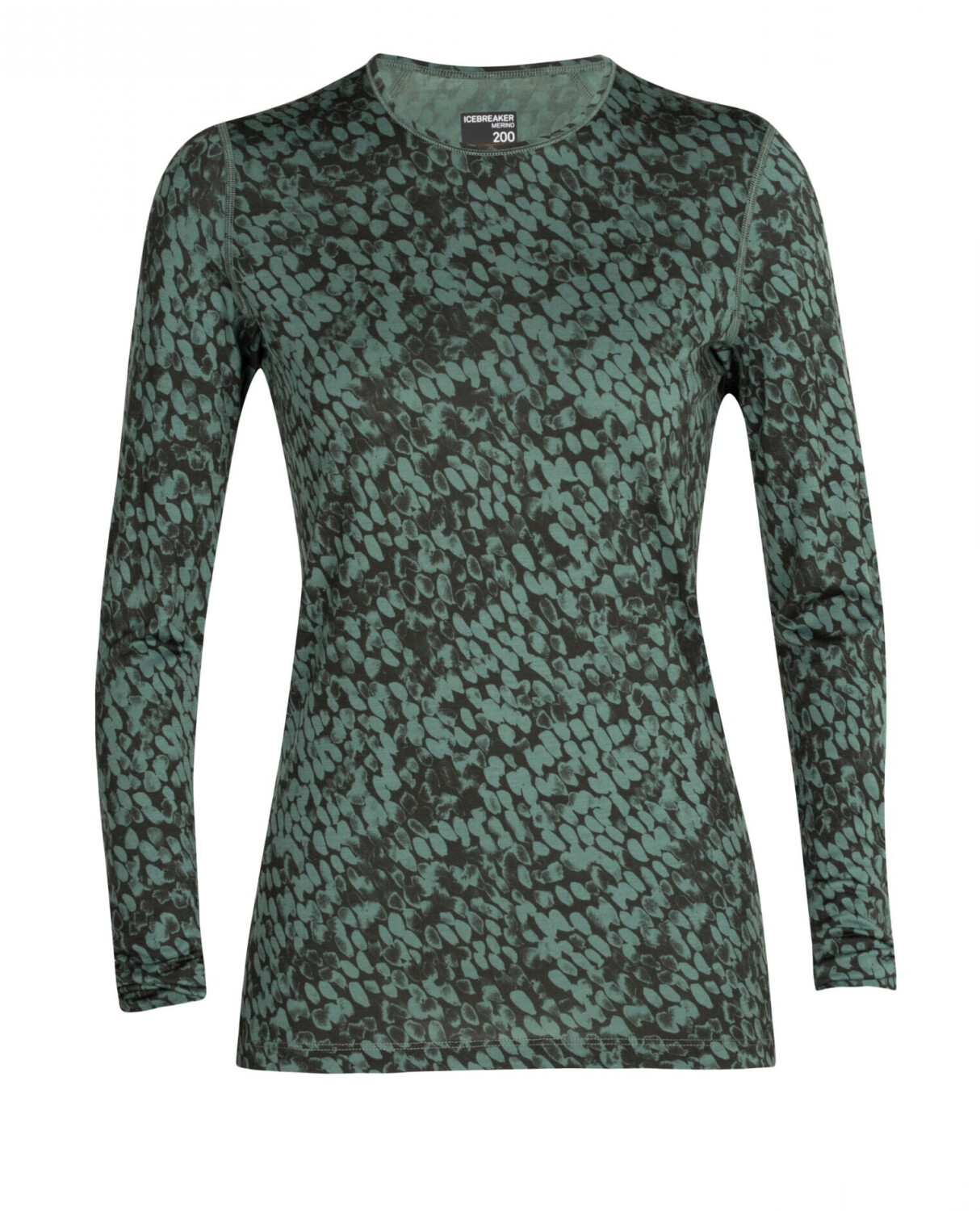 Icebreaker Merino 200 Oasis LS Shirt Forest Shadows sage