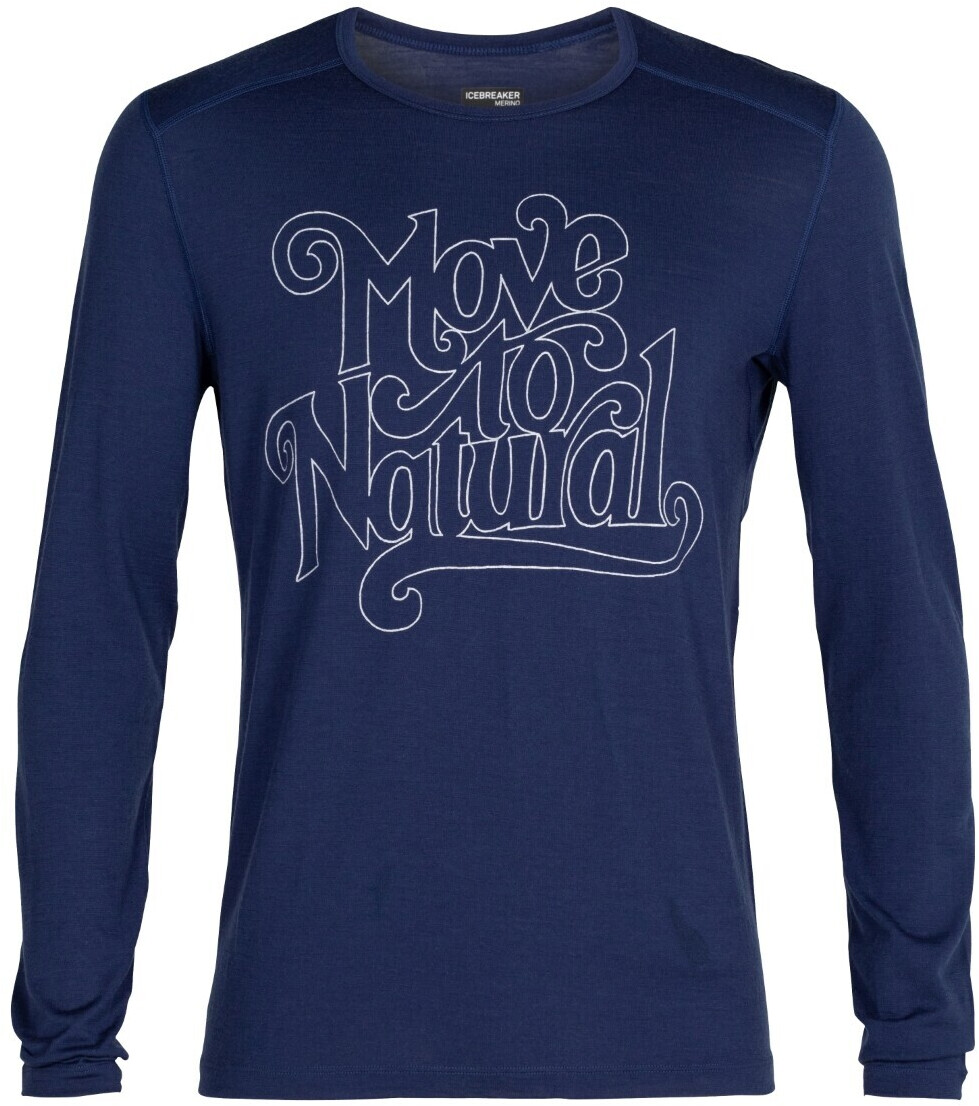 Icebreaker Merino 200 Oasis LS Shirt Move to Natural Women royal navy