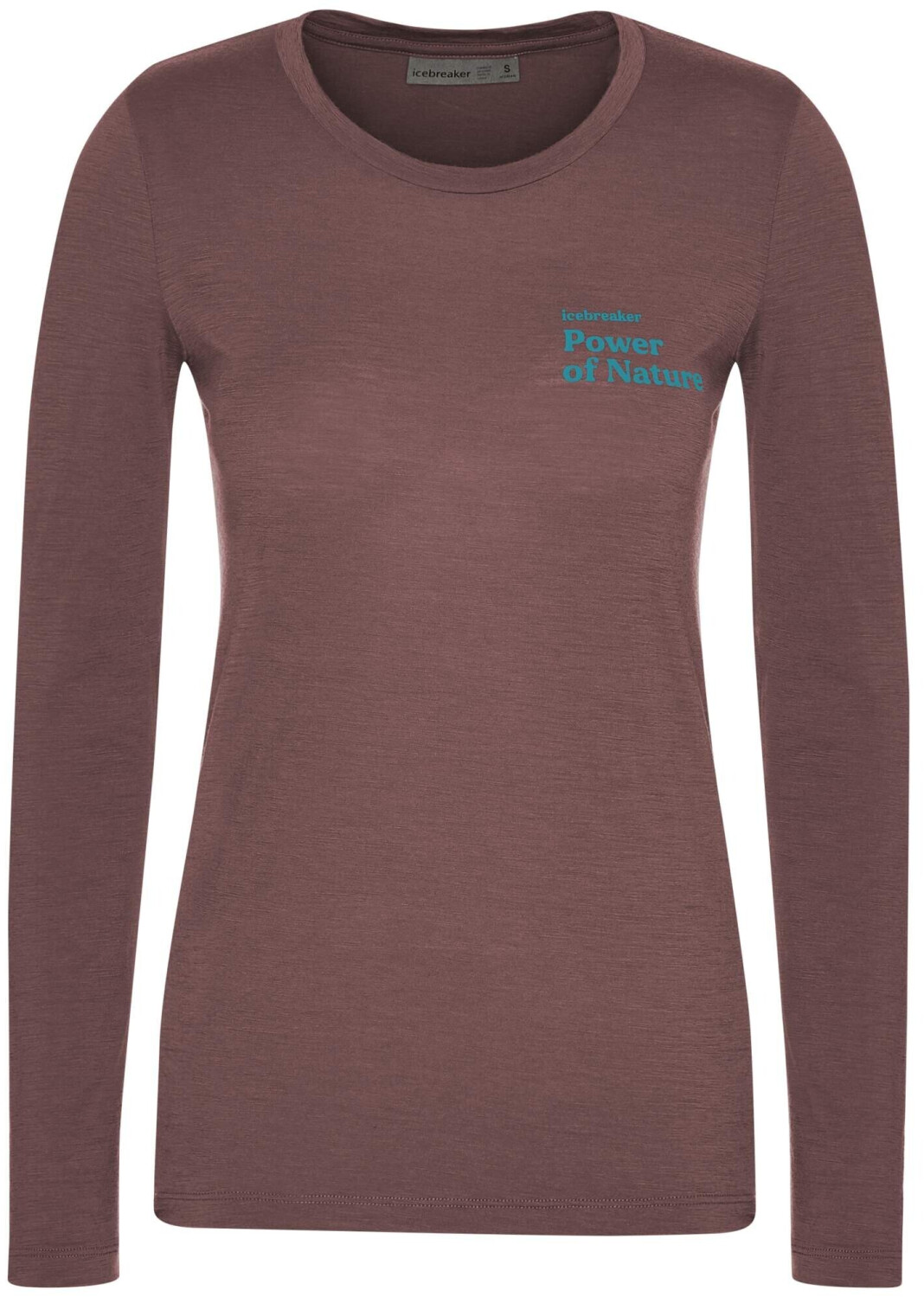 Icebreaker Merino Tech Lite II LS Shirt Power of Nature Women mink