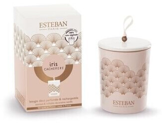 Estéban Bougie rechargeable Iris cachemire 170 g