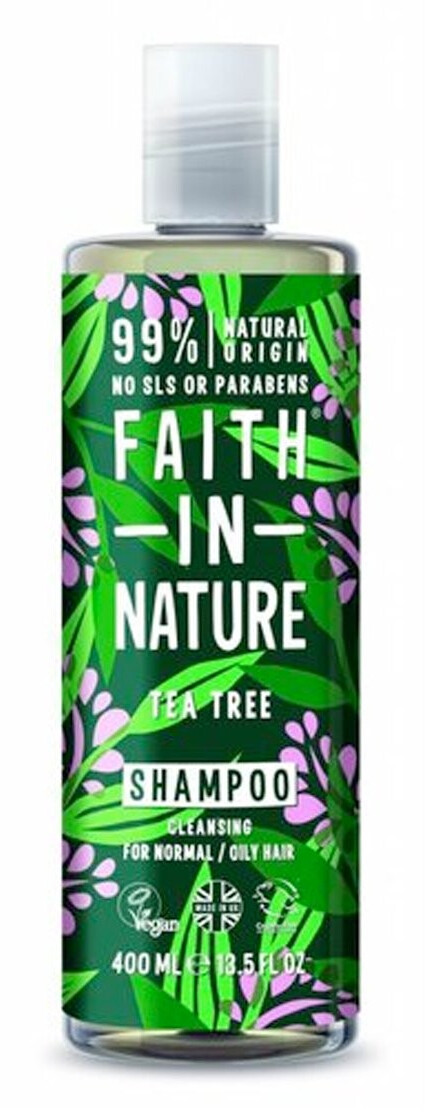Photos - Hair Product Faith in Nature Tea Tree Shampoo  (400 ml)
