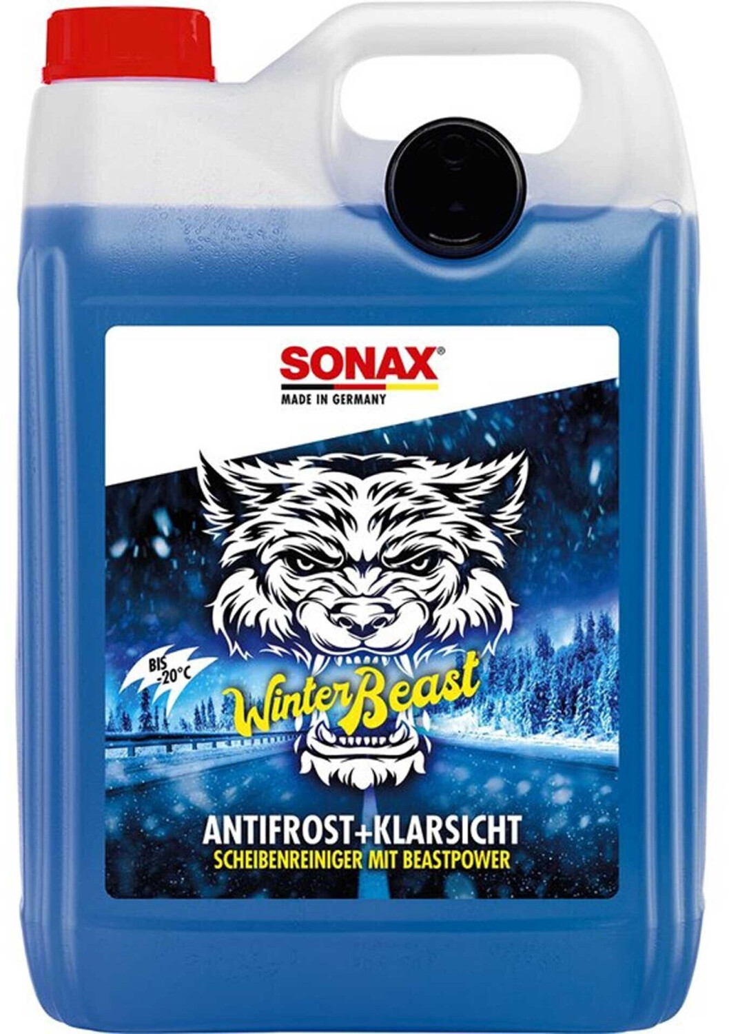SONAX Winter Set: 3L + 5L AntiFrost + KlarSicht inkl. Eiskratzer