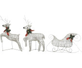 KingbeefLIU Navidad Santa Muñeco De Nieve Elk Lámpara LED Luz De Noche Escritorio Árbol De Navidad Decoración Colgante Gadgets Simples Decoración del Hogar Decoración Navideña Santa Dorada Negra 