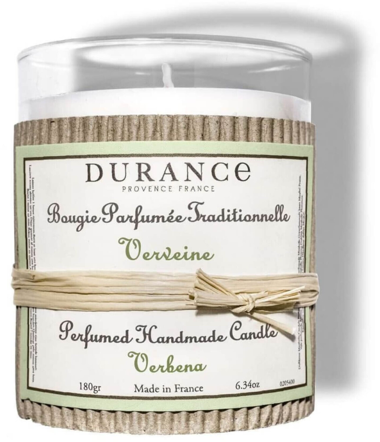Durance Bougie parfumée verveine