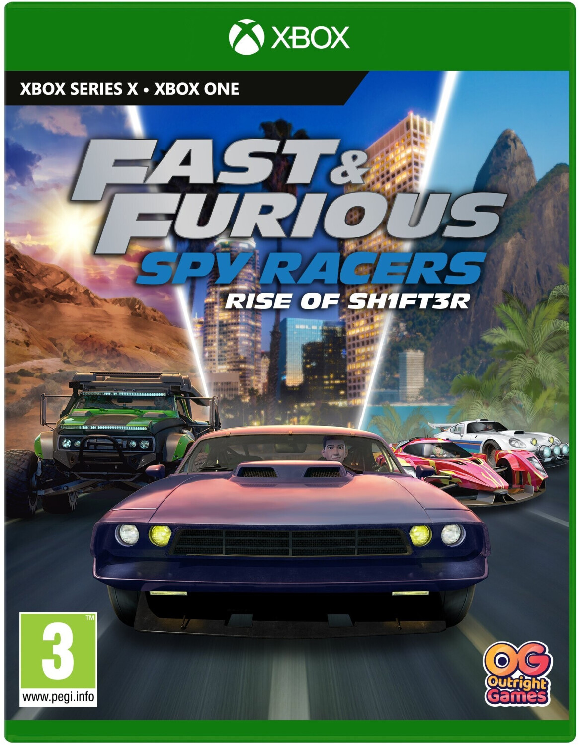 Fast & Furious: Spy Racers Rise of SH1FT3R (Xbox One)