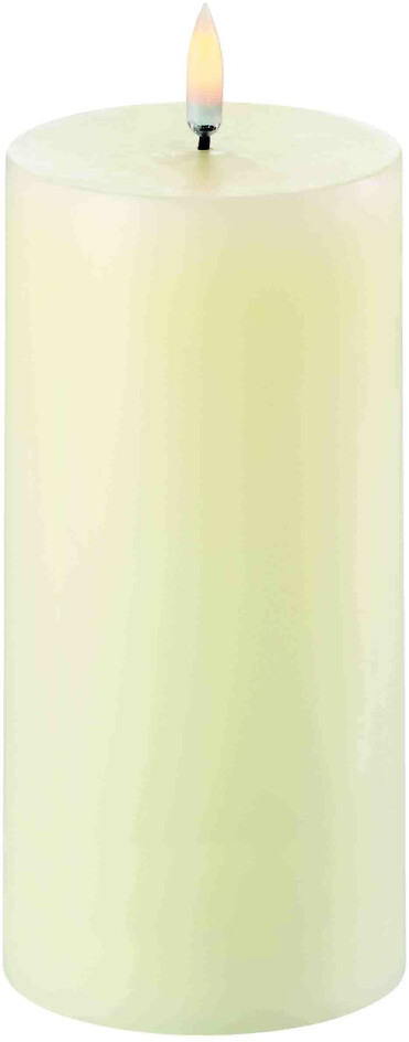 Uyuni Pillar Ø7,8x15,2cm Ivory