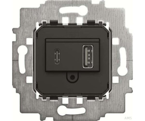 Busch-Jaeger USB-Netzteil-Einsatz mit USB-A & USB-C Schnittstelle