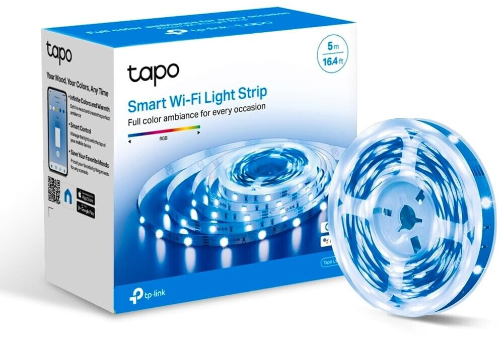 TP-Link Tapo L900-5 Smart Wi-Fi LED Light Strip 5m a € 18,99 (oggi)