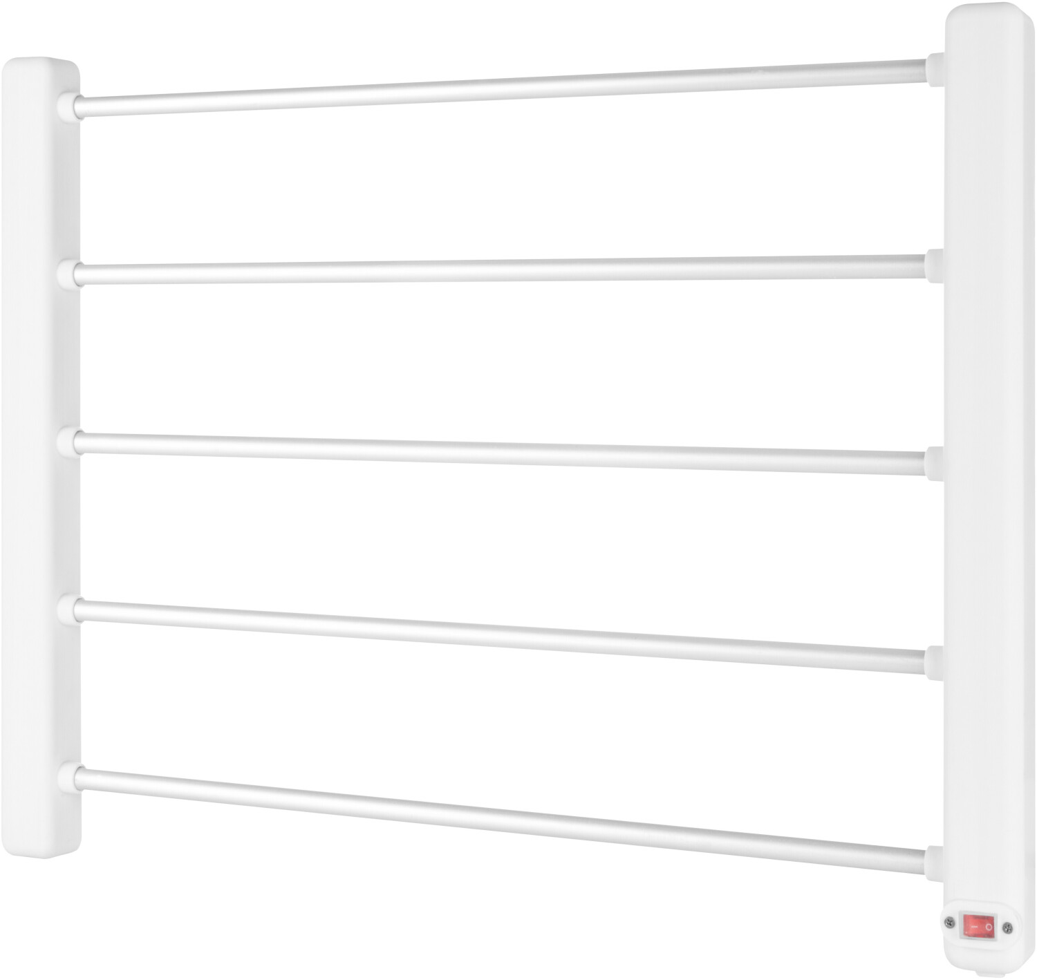 InnovaGoods Wall Electric Towel Rack 65W White Grey