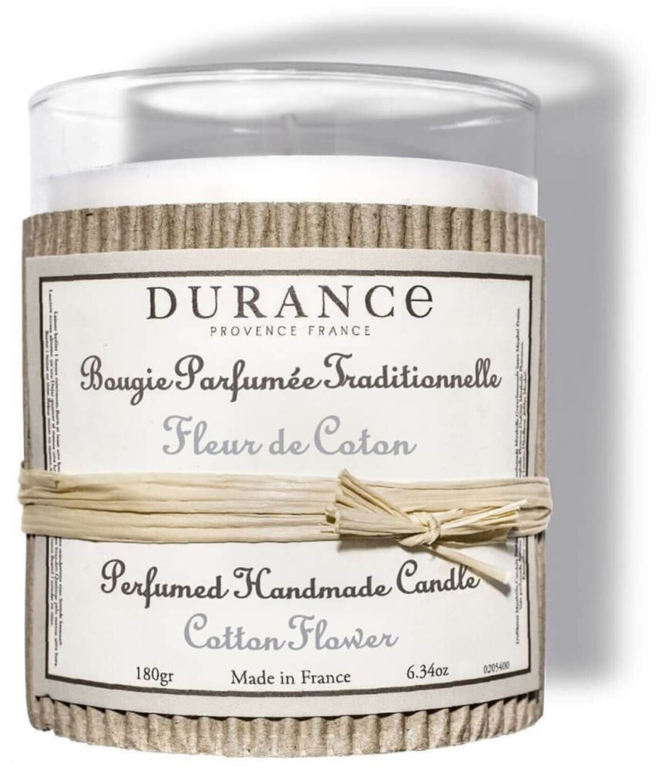 Durance Bougie parfumée fleur de coton