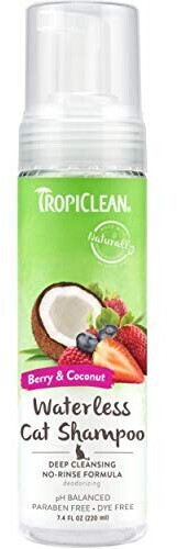 Tropiclean Deep Cleaning Dry Shampoo for Cats 220ml