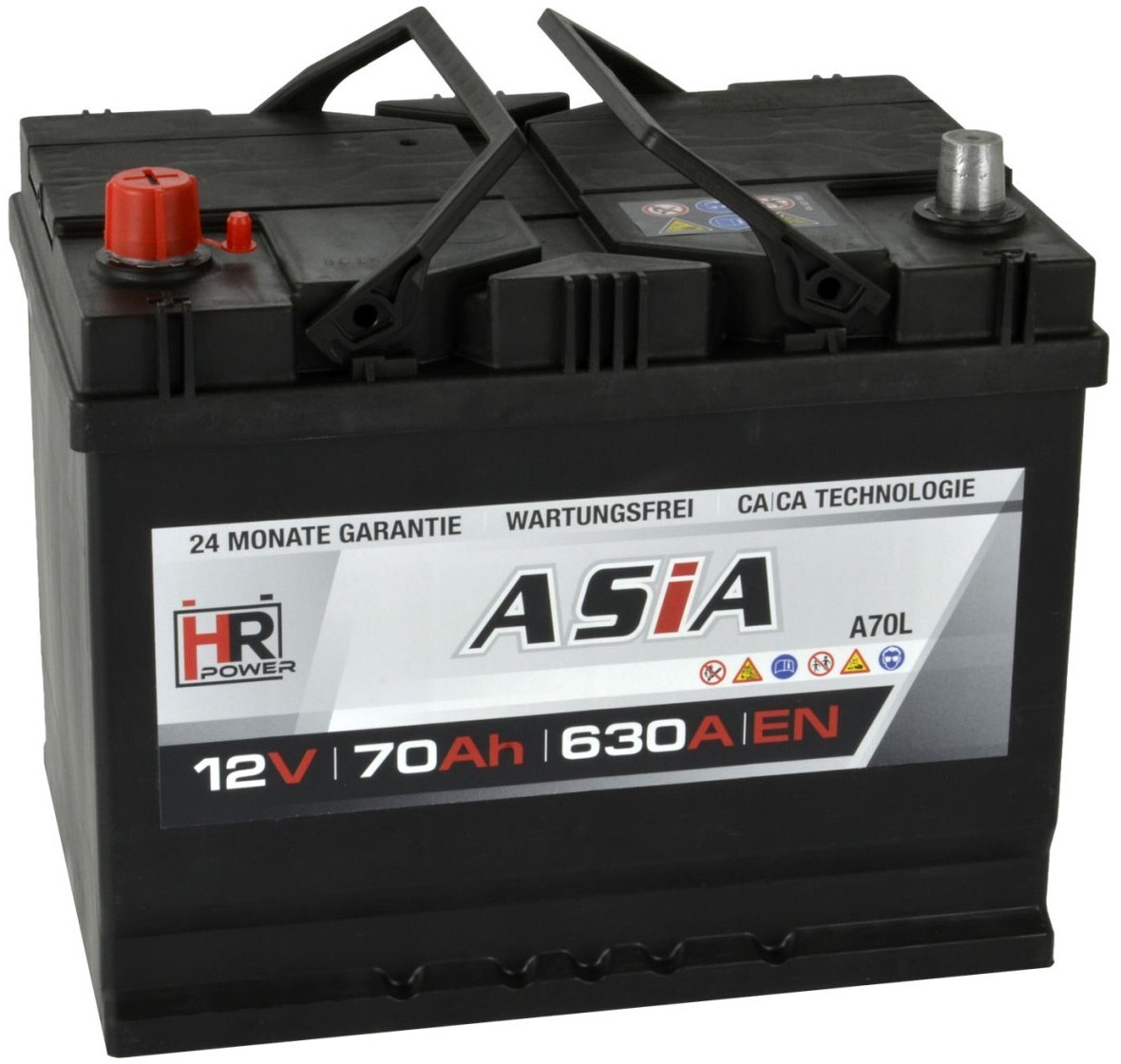 HR HiPower ASIA A70L 12V 70Ah 630A ab 61,90 €