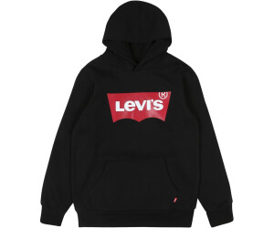 Black and red levi hoodie hot sale