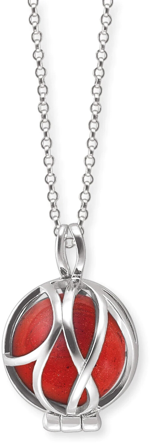 Engelsrufer Necklace Powerful Stone (ERN-HEALPARA) Red Jasper