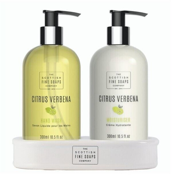 Scottish Fine Soaps Citrus Verbena Hand Care Set (2 x 300ml)