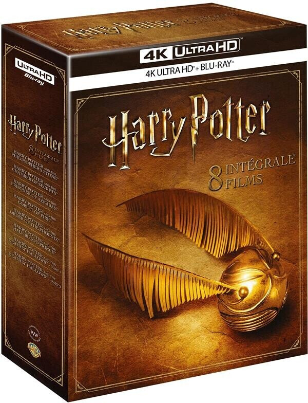 Soldes Warner Bros. Coffret Intégrale - Harry Potter [Blu-ray] 2024 au  meilleur prix sur