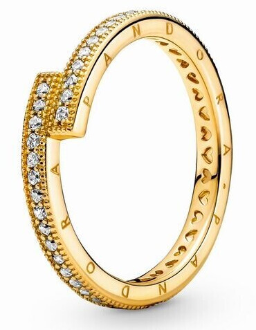 Pandora Sparkling Overlapping Ring (169491C01)