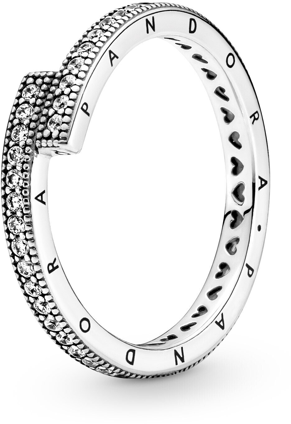 Pandora Sparkling Overlapping Ring (199491C01)