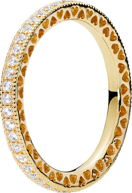 Pandora Sparkle & Hearts Ring (168655C01)