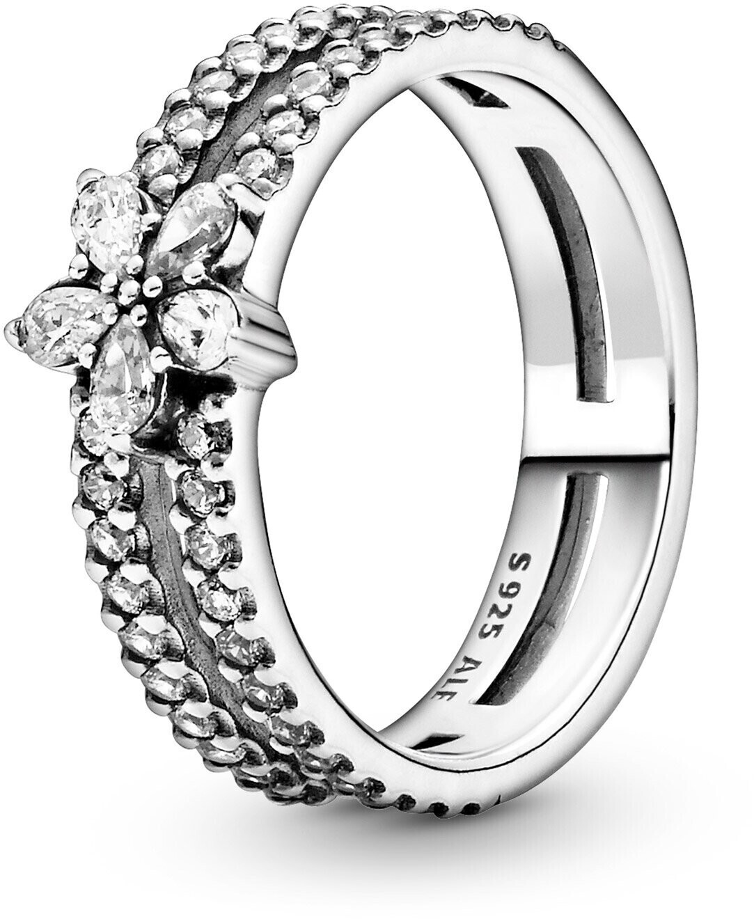 Pandora Sparkling Flower Double Ring (199236C01)