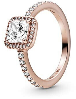 Pandora Square Sparkle Halo Ring (188862C01)