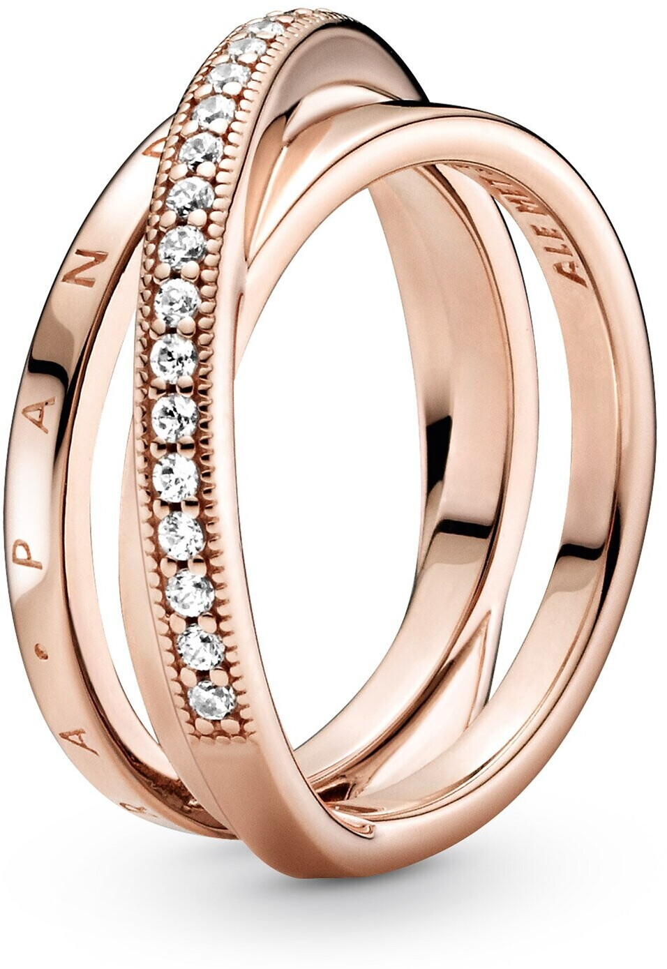 Pandora Crossover Pave Triple Band Ring 189057C01 desde 44 37 Compara precios en idealo