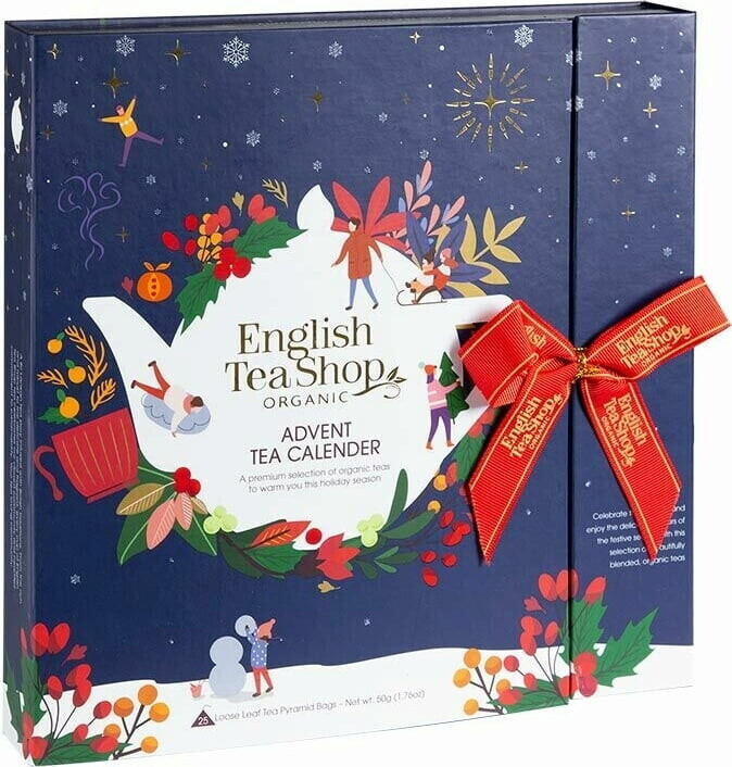 English Tea Shop Bio Tea Advent Calendar Christmas Night 2021