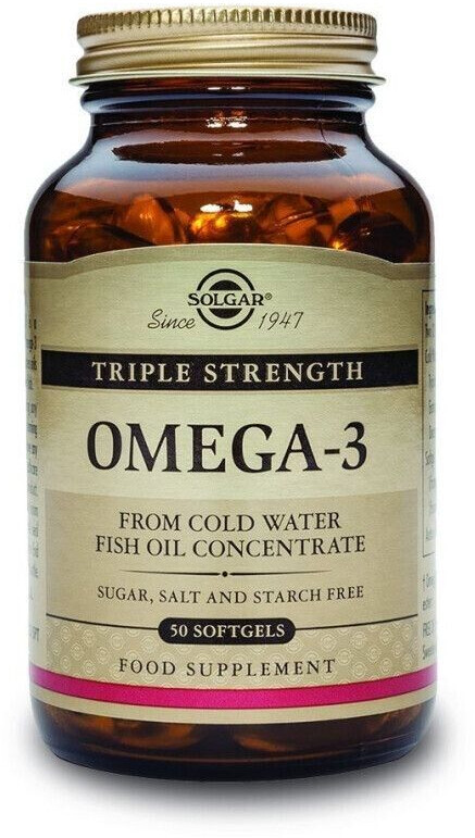 Solgar Triple Strength Omega-3 Softgels (50 pcs.)