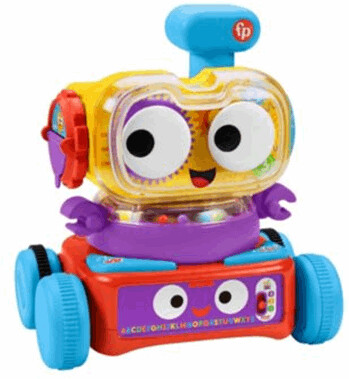 Jo le robot 4 en 1, jouets 1er age