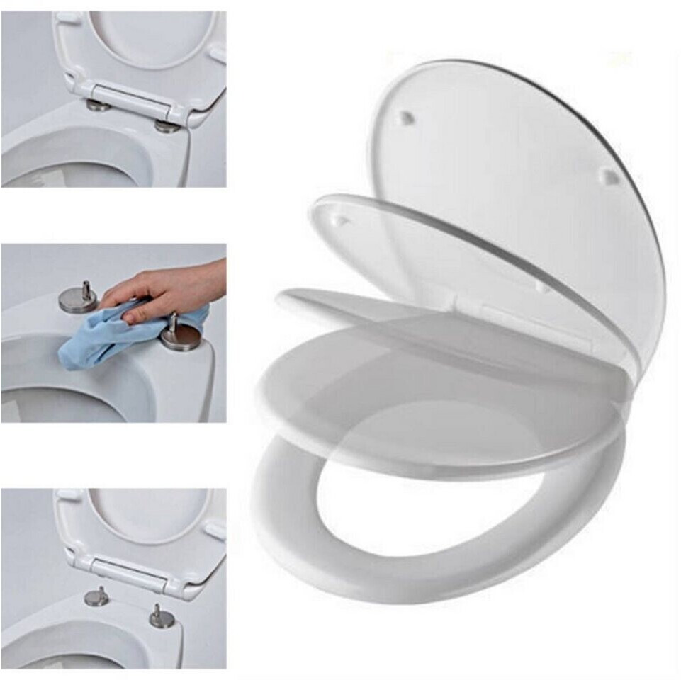 Schütte WC-Sitz Duroplast mit Absenkautomatik 37,4 x 45,3 cm weiß ab 18,00  € | Preisvergleich bei