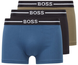 Hugo Boss BOSS Mens Trunk 3p Co/el 