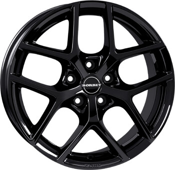 Borbet Y (8,5x19) black glossy