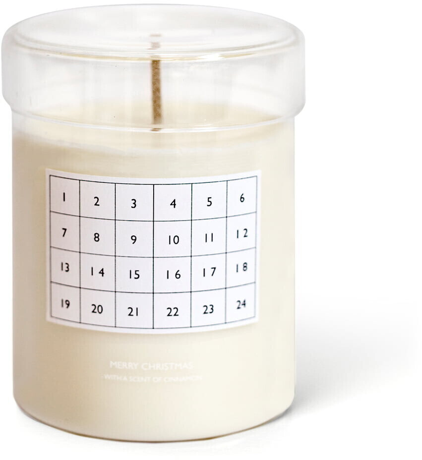 Ferm Living Christmas Calendar Scented Candle 8x10cm