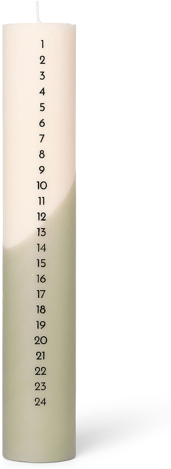 Ferm Living Advent Calender Candle Ø5x30cm Sage