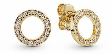 Pandora Sparkling Circle Stud Earrings (268649C01)