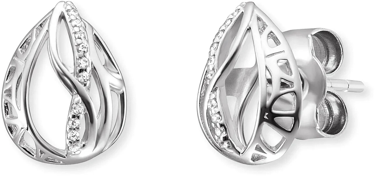 Engelsrufer Ear studs Tear of Heaven Flower of Life
