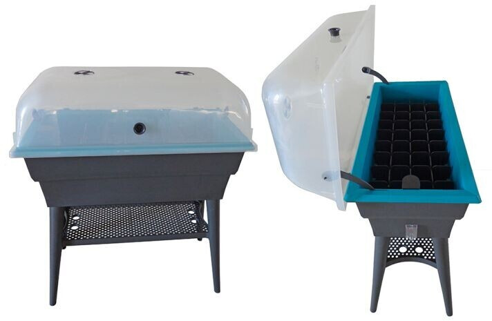 Calipso Jardinière combi mini-serre 40L turquoise