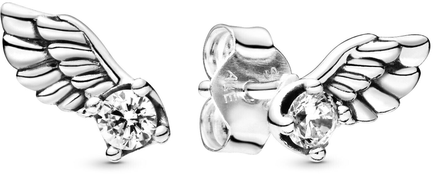 Pandora Sparkling Angel Wing Stud Earrings (298501C01)