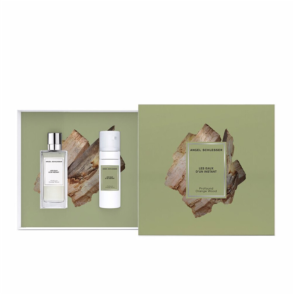 Angel Schlesser Coffret les eaux d'un instant profound orange Wood (2 pcs)