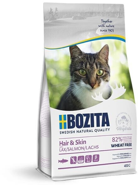 Bozita Cat Hair & Skin wheatfree Salmon Dry Food 2kg